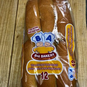 HOT DOG EGG BUNS 12 PCS