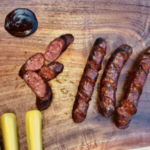 VENISON SAUSAGE RAW