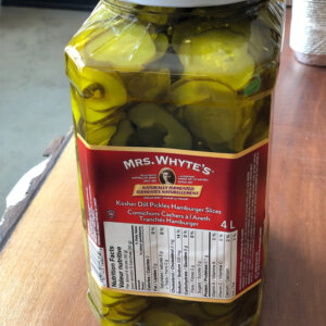 Pickles Kosher 4L Whole